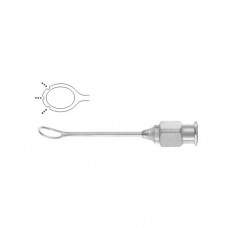 Gills Aspirating Cannula Stainless Steel, Gauge - Tip Size 25 - 10 mm